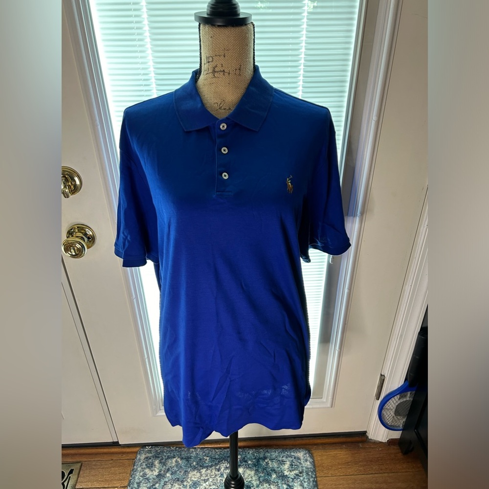 USED LIKE NEW - Men’s Classic Fit POLO by Ralph Lauren - Color Blue